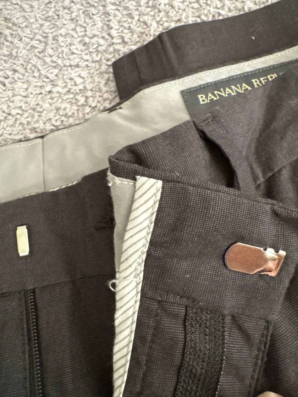 Banana Republic Black Logo men’s dress pants #preppy #business #luxury